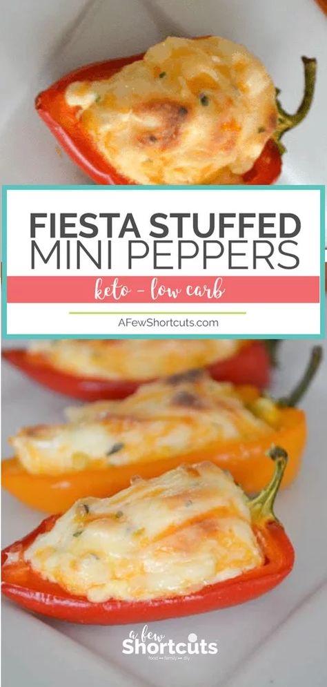 Keto Appetizer Recipes, Mini Peppers Recipes, Mini Peppers, Pastas Recipes, Keto Vegan, Stuffed Mini Peppers, Dinner Appetizers, Keto Cookies, Peppers Recipes