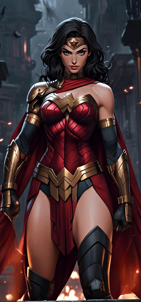 Wonder Woman Fanart, Female Artworks, Flying Woman, Dc Wonder Woman, Iron Man Fan Art, Superhero Artwork, Female Comic Characters, Dc Comics Series, Wonder Woman Art