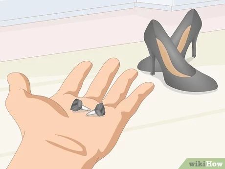 3 Simple Ways to Fix a Shoe Heel - wikiHow Shoe Store, Cobbler, Fix It, Simple Way, Shoes Heels, High Heels, Boots, Heels, Leather