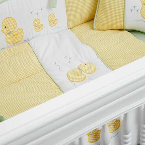 Ducky crib bedding =] Rubber Duck Nursery Theme, Duckling Nursery Theme, Yellow Duck Nursery Theme, Rubber Ducky Nursery, Pond Nursery Theme, Duck Nursery Theme, Ducky Nursery, Pond Nursery, Duck Nursery