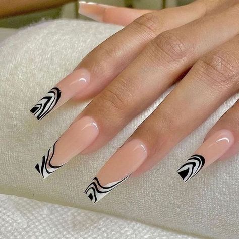 Nail Art Papillon, Long Fingernails, Ballet Nails, Nagellack Trends, Punk Nails, Nagel Tips, Ballerina Nails, Diy Nail Art, Nail Length