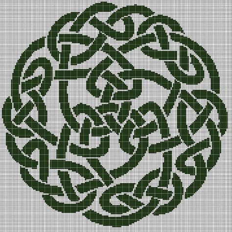 Celtic Cross Stitch Patterns Free, Mosaic Knitting, Celtic Cross Stitch, Celtic Circle, Irish Symbols, Digital Computer, Dmc Cross Stitch, Pattern Images, Pattern Ideas