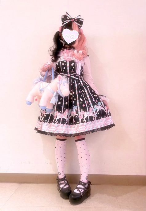 Ott Sweet, Bittersweet Lolita, Perky Goth, Japan Fashion Street, Dream Fashion, Wardrobe Inspiration, Sweet Lolita, Fashion Board, J Fashion