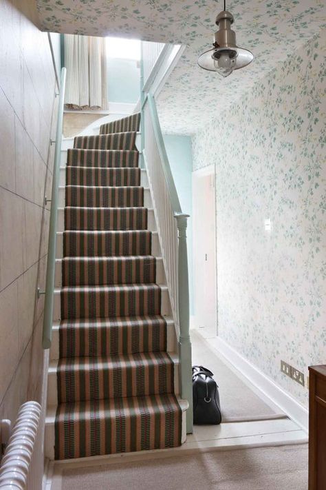 Fisherman's Cottage — Ham Interiors Cottage Ham, Fisherman Cottage, Ham Interiors, Fisherman's Cottage, 80s House, Stairs Landing, Fishermans Cottage, Bunk Rooms, Narrow House