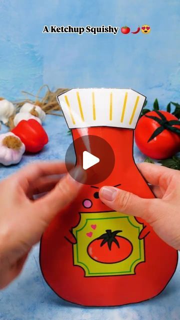 Itsy Bitsy Artsy I Art & Craft I Creative DIY on Instagram: "Is that a Ketchup Squishy? 🍅🌶✂️😍 Discover the ultimate ketchup squishy! Learn how to make this funny and adorable squishy toy. This craft is fun and easy to make. 
.
.
.
.
📌 Follow me for more:
➡️ @itsy_bitsy_23
➡️ @itsy_bitsy_23
➡️ @itsy_bitsy_23
.
.
.
.
#DIY #CraftingFun #papercraft #KidsCrafts #CreativeKids #ArtAndCraft #funtoy #FunProjects #CraftyKids #CraftyIdeas #PlaytimeCreations #squishytoy #CraftInspiration #CreativePlay #ArtfulKids #CraftyPlay #HandmadeFun #KidsActivities #funnycraft #CraftyParents CreativePlaytime #CraftyIdeasForKids #PlaytimeCrafts #CraftyCreativity #CraftyFun #CraftyKidsClub #DIYForKids #CraftingWithKids #kindergartencrafts" How To Make A Squishy, How To Make Squishies, Kindergarten Crafts, Crafty Kids, Kids Club, Craft Inspiration, Creative Kids, Art Craft, Creative Play