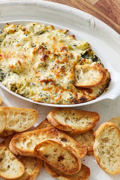 Hot Spinach Artichoke Dip Boston Pizza Spinach Artichoke Dip, Spinach Artichoke Toast, Artichoke Dip Recipes Baked, Spinach Artichoke Bruschetta, Jalapeno Spinach Artichoke Dip, Spinach Artichoke Bread Pull Apart, Best Artichoke Dip Recipe, Artichoke Bruschetta Recipes, Spinish Artichoke Dip Recipes