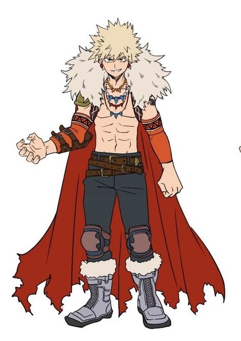 Bakugou Fantasy Au Official Art, Bakugou Reference Sheet, Barbarian Katsuki, Katsuki Bakugou Fantasy Au, Mha Fantasy Au Bakugou, Bakugo Fantasy Au, Barbarian Bakugou, Mha Fantasy Au, Fantasy Mha