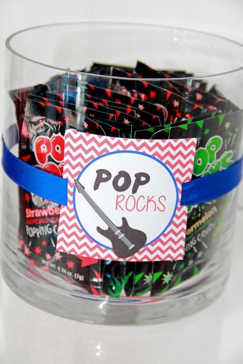 Pop Rocks at a 1 Direction birthday party! See more party planning at CatchMyParty.com!