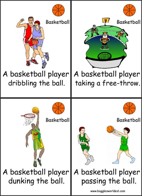 Basketball cards Basketball Vocabulary, Teacher Lesson Plans Elementary, Sport Vocabulary, File Decoration, Hello Family, English Knowledge, Physical Education Lessons, File Decoration Ideas, Play Basketball