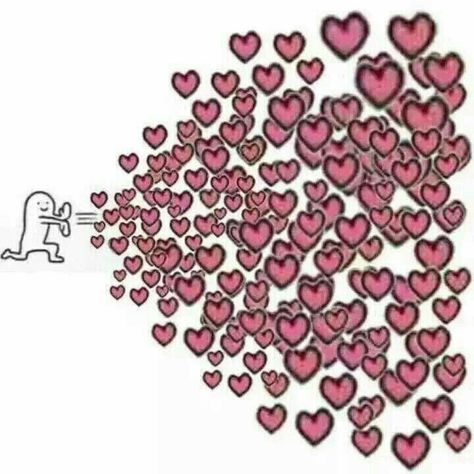 Me giving all my love and support to GOT7 #GOT7 Heart Meme, Buku Harry Potter, 밈 유머, Cute Love Memes, Cute Emoji, Kraf Diy, Cute Messages, Meme Template, Cute Memes