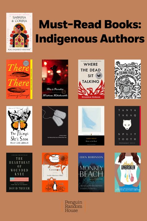 Celebrate the stories and voices of indigenous authors from around the world with these novels, poetry collections, history books, and more. #lists #books #nativeamericans #indigenouspeople #firstnations Unread Books, Book Suggestions, Reading Challenge, World Of Books, Penguin Random House, Random House, I Love Books, Inspirational Books, Travel Book