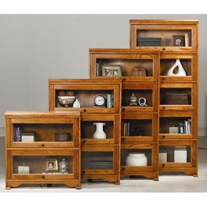 Eagle Industries Oak Ridge Lawyer Bookcase Lawyer Bookcase, Barrister Bookcase, Bookcases For Sale, Cube Unit, Family Photo Frames, Glass Panel Door, Etagere Bookcase, Decorative Mouldings, Oak Hardwood