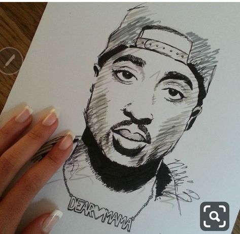 2pac Art Drawing, 2pac Drawing Sketch, 2pac Drawing Easy, Tupac Drawing Sketches, Tupac Drawing Easy, 2 Pac Drawing, Tupac Sketch, Tupac Shakur Drawing, 2pac Drawing