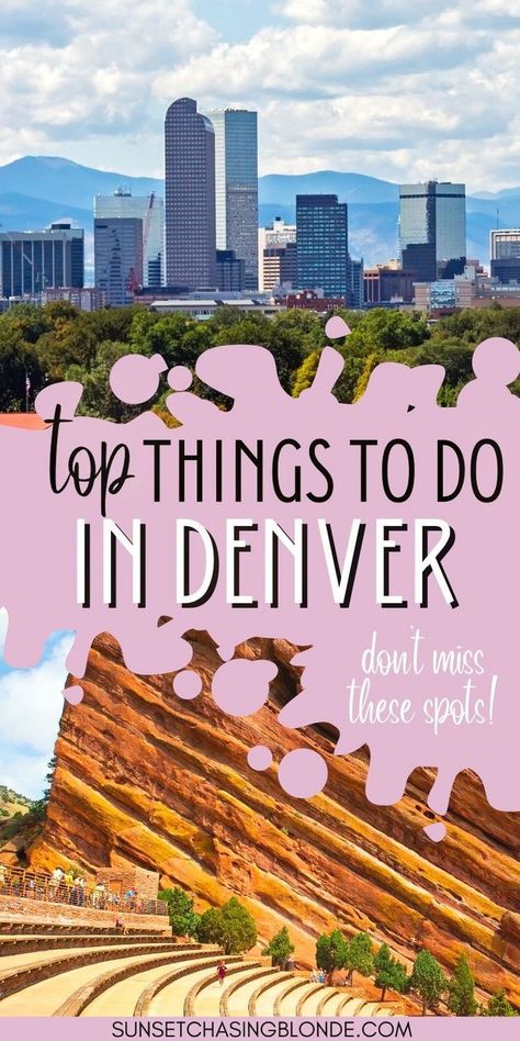 Denver Colorado Vacation, Winter Vacation Packing, Winter Vacation Packing List, Things To Do In Denver, Best Weekend Trips, Denver Travel, Visit Denver, Colorado Adventures, Colorado Vacation