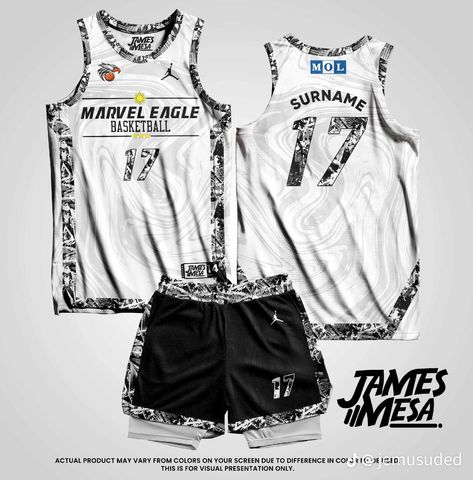 White Jersey Basketball Design, Jersey Design Basketball, Basketball Jersey Design, Jersey Basket, Basketball Designs, Titan Aesthetic, Basketball Uniforms Design, Basketball T Shirt Designs, Spice Blends Recipes