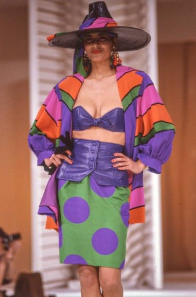 Ted Lapidus, Couture Runway, Runway Show, 80s Fashion, Paris France, Getty Images, High Resolution, Resolution, Couture