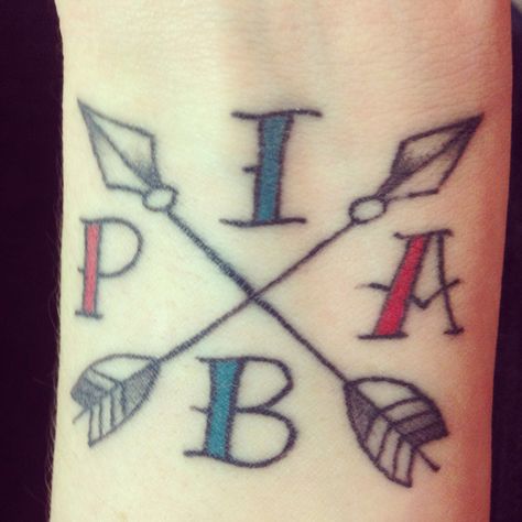 Four Agreements wrist tattoo based off the writings of Miguel Ruiz. The 4 Agreements Tattoo, 4 Agreements Tattoo, Four Agreements Tattoo, The Four Agreements Tattoo, 4 Agreements, Prison Art, Piercing Inspo, The Four Agreements, Wrist Tattoo