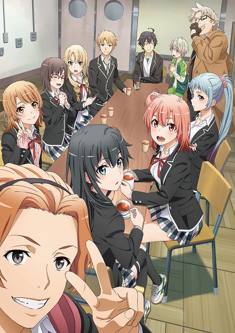 Crunchyroll on Twitter: "NEWS: New 'We're Back' Visual for My Teen Romantic Comedy SNAFU Season 3 Confirms July 9 Air Date ✨ More: https://t.co/qOH01WElPK… https://t.co/EGSw0dCzxk" My Teen Romantic Comedy Snafu, Romantic Comedy Anime, My Teen Romantic Comedy, Anime Group, Comedy Anime, Anime Friendship, 5 Anime, Toyama, Date A Live