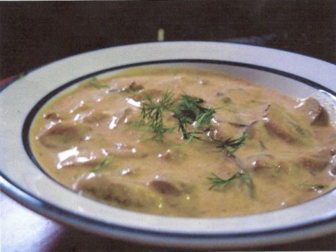 Polish Mushroom Soup, Hungarian Mushroom, Polish Soup, Hungarian Mushroom Soup, Slovak Recipes, Meatless Meal, Mushroom Soup Recipes, Savory Soups, Frugal Meals