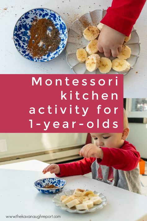 Infant Cooking Activities, Kitchen Activities For Toddlers, Montessori Self Care, Door Classroom, Montessori Kitchen, Activities For One Year Olds, Witch's Kitchen, Kitchen Classroom, Montessori Teaching