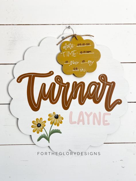 boho baby name sign // wildflowers // rust orange + blush Boho Nursery Name Sign, Hospital Door Hanger, Hospital Door Hangers, Baby Door Hangers, Orange Blush, Baby Door, Hospital Door, Nursery Name Sign, Baby Name Signs