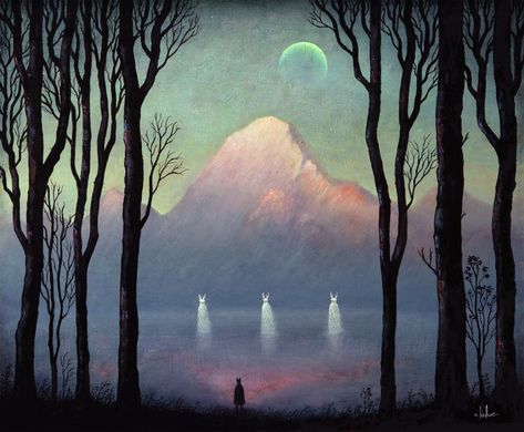 Andy Kehoe, Acrylic On Wood, Wow Art, Mystical Art, Painting Inspo, Wood Panel, Spiritual Art, Dark Art, Sale Artwork