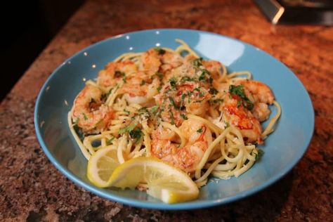 Shrimp Artichoke Pasta, Seafood Main Course, Royal Red Shrimp, Pasta House, Shrimp Scampi Pasta, Shrimp Sauce, Shrimp Scampi Recipe, Seafood Entrees, Scampi Recipe