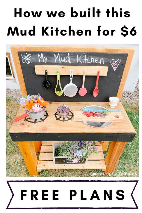 Mud kitchen, play kitchen, kids outdoor kitchen, how to build, outdoor toys for kids Outdoor Play Kitchen, Mud Kitchen For Kids, Toddler Kitchen, Backyard Kids Play Area, Diy Mud Kitchen, Vibrant Home, Coastal Elegance, Mud Kitchen, Coastal Vibes