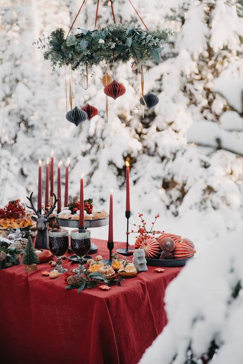 The Yule and Winter Solstice Menu: Recipes for the Winter Holidays — Kiki Dombrowski Perfect Turkey Recipe, Navidad Natural, Pagan Christmas, Winter Solstice Celebration, Solstice Party, Christmas Chandelier, Cranberry Bliss Bars, Solstice Celebration, Hot Buttered Rum