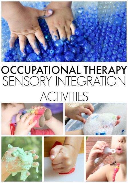 CA.t.16a: Explores and manipulates sensory materials. This is a good compilation of sensory integration activities, especially for those with special needs. For children who have already mastered this standard, you could continue to introduce new sensory materials and activities, or combine some of the familiar ones together, to create a new sensory experience. Sensory Integration Activities, Therapy For Kids, Sensory Therapy, Sensory Motor, Sensory Diet, Occupational Therapy Activities, Pediatric Occupational Therapy, Sensory Integration, Sensory Issues