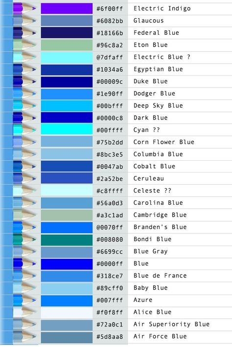 ZhiWei Blue Eye Color, Color Knowledge, Blue Shades Colors, Photo Shape, Color Mixing Chart, Hex Color Palette, Teal Turquoise, Blue Colour Palette, Color Palette Design