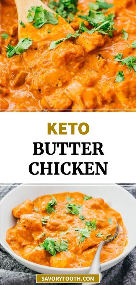 Keto Butter Chicken, Keto Curry, Butter Chicken Recipe Indian, Butter Chicken Sauce, Butter Chicken Recipe Easy, Indian Butter Chicken, Boiled Egg Diet Plan, Butter Chicken Recipe, Carb Foods