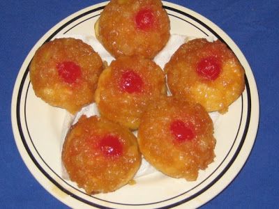 Cooking with Joey: Paula's Pineapple Upside Down Biscuits Pineapple Upside Cake, Pineapple Upside Down Cupcakes, Coffee Cake Muffins, Paula Deen Recipes, Canned Biscuits, Biscuit Rolls, Buns Recipe, Breakfast Sweets, Crescent Roll Recipes