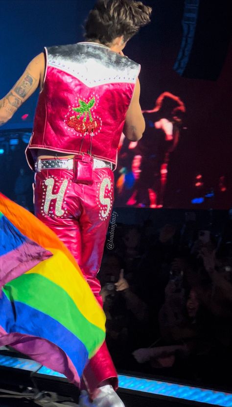 cat’s PIC WAS BEHIND THE DOOR?? on Twitter: "another pride pic!!… " Harry Styles Concert Outfit Ideas, Coachella Weekend 2, Harry Styles Concert Outfit, Hslot Outfit Ideas, Harry Outfits, Love On Tour Outfits, Harry Styles Outfit, Harry 1d, Harry Styles Concert