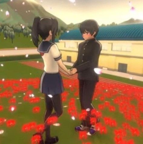 Yandere And Senpai, Senpai Yandere Simulator, Ayano X Taro, Yandere Ayano, Yan Chan, Ayano Aishi, Love My Girlfriend, I Love My Girlfriend, Me And Who