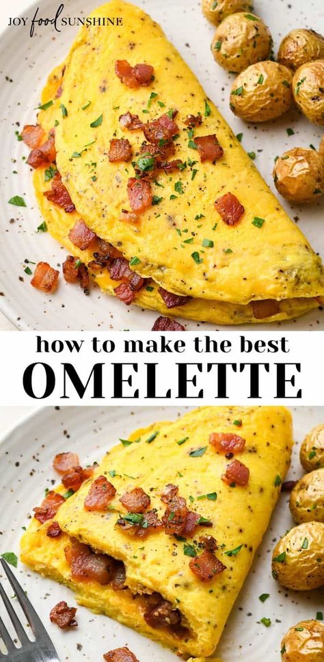 Best Omelette Recipe, Omelette Recipes, Easy Omelet, Best Omelette, Egg Bakes, Healthy Omelette, Healthiest Breakfast, Omlet Recipes, Omelette Recipe Easy