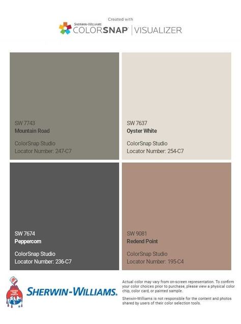 I just created this color palette with the Sherwin-Williams ColorSnap® Visualizer app on my Android phone. What do you think? You can learn more about ColorSnap Visualizer and get it on your phone free by visiting http://getcolorsnap.com. Neutral Kitchen Palette, Guest Room Color Palette, Sherwin Williams Nurturer Palette, Transitional Paint Color Schemes, Canal Street Sherwin Williams, Beige And Grey Color Scheme, Modern Farmhouse Color Palette Sherwin Williams, Living Room Color Scheme Ideas 2023, Home Office Inspiration Paint Color