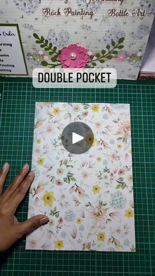 45K views · 1K reactions | One page double pocket. Hope you like it. Happy crafting ❣️❣️❣️  #SALifeOfMe   #junkjournaling   #scrapbooking   #hobbycraft   #craft   #pockets | Purita Damon | Cathy Ellis, Jill Switzer & Rick Krive · Everyday Is A Gift Pocket Ideas For Junk Journals, Pockets For Scrapbooking, Paper Pockets Diy Tutorials, Paper Pockets Diy, Everyday Is A Gift, Junk Journal Pockets, Pocket Page Scrapbooking, Journal Pockets, Diy Mini Album