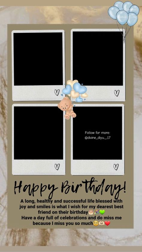 Art Envelopes, Collage Photo Frame Design, Happy Birthday Icons, Happy Birthday Clip Art, Happy Birthday Clip, Birthday Clip, Birthday Posters, Happy Birthday Best Friend, Birthday Icon