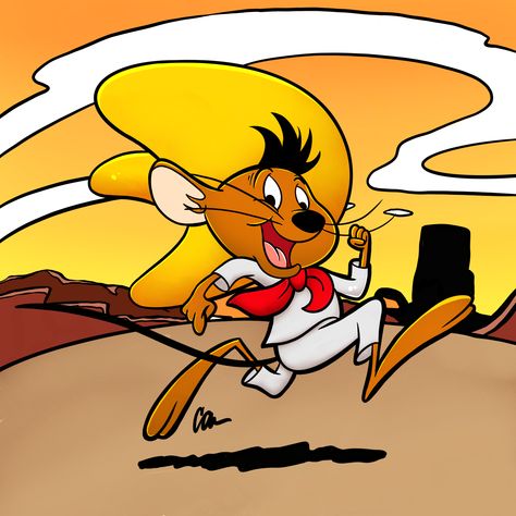 Good Morning Gif Funny, Speedy Gonzales, Old Cartoon Characters, Looney Tunes Characters, Looney Tunes Cartoons, Morning Cartoon, Cat Quotes Funny, Classic Cartoon Characters, Graffiti Characters