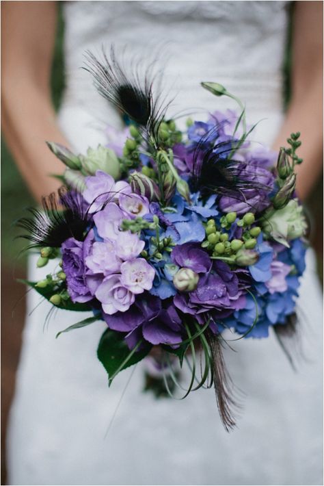 Outdoor Wedding Flowers, Blue Purple Wedding, Purple Bouquets, Purple Wedding Bouquets, Bride's Bouquet, Green Bouquet, Rustic Wedding Bouquet, Purple Bouquet, Wedding Flower Inspiration