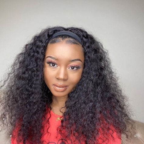 Curly Hair Headband, Silk Base Wig, Front Lace Wigs, Jerry Curl, Hair Wigs For Black Women, Hair Headband, Headband Wig, Lace Front Wigs Human Hair, Curly Lace Front Wigs