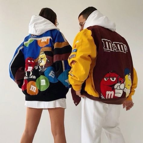 🚨 Our Haulful Heavyweight Jackets are OUT NOW! ❄️ Stay warm and stylish this season with the latest trend of racing-inspired heavyweight jackets 🏁 • • • • • #nascarjacket #varsityjacket #racingjacket #customjacket #nascarracing #f1racing #racewear #thriftfinds #outfitideasforyou Matching Winter Outfits For Couples, Matching Couple Outfits Aesthetic, Winter Aesthetics, Couple Sneakers, Matching Fits, Couple Fits, Racing Jackets, Race Wear, Style Evolution