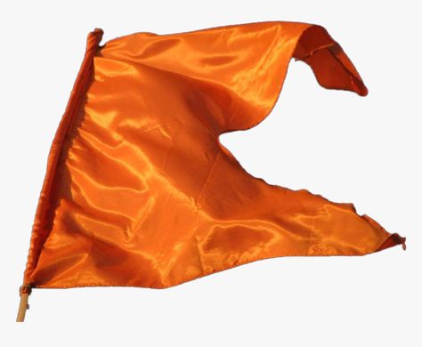 Orange Flag Hindu, Hindu Flag, Orange Flag, Morning Images In Hindi, Banner Clip Art, Hanuman Wallpapers, Banner Material, Flag Crafts, Lord Hanuman Wallpapers