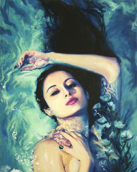 Lena Danya, Hyper Realistic Paintings, Beautiful Art Paintings, Trippy Art, Figurative Art, Portrait Drawing, Portrait Art, A Series, Art Forms