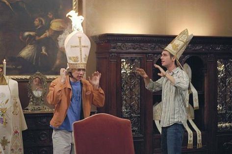 Eurotrip Eurotrip Movie, Pope Hat, Jacob Pitts, Young Wild Free, Flying Monkeys, Movie Aesthetic, Film Games, Michelle Trachtenberg, The Pope