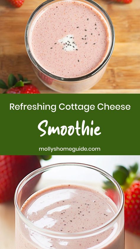 Indulge in a healthy and delicious treat with these refreshing cottage cheese smoothie recipes. Blend up a creamy concoction that’s not only tasty but also packed with protein and nutrients. Perfect for breakfast, snacks, or post-workout fuel. Explore different flavor combinations like mixed berries, tropical fruits, or decadent chocolate to satisfy your cravings guilt-free. Upgrade your smoothie game with the goodness of cottage cheese – it’s a game-changer!

Ingredients
1 cup unsweetened almon Blended Cottage Cheese Recipes, Cottage Cheese Smoothie Recipes, Cottage Cheese Recipes Breakfast, Bariatric Breakfast, Low Calorie Pancakes, Cottage Cheese Smoothie, Almond Milk Cheese, Cottage Cheese Pancakes, Flavor Combinations