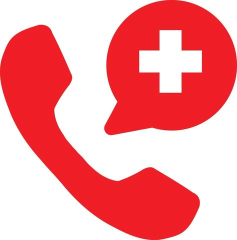 emergency call icon on white background. medicine and healthcare sign. medical support symbol. flat style. Emergency Logo, Background Medicine, Support Symbol, Call Icon, Medical Alert Symbol, Number Icons, Emergency Alert System, Emergency Contact, Emergency Call