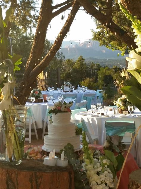 Sky Ranch, Az Wedding, Wedding Halls, Rustic Outdoor Wedding, Sedona Wedding, Sedona Az, Romantic Lighting, Elegant Centerpieces, Wedding Hall