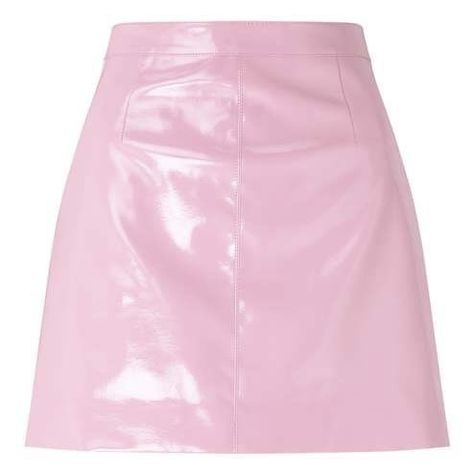 Create Your Outfit, Pink Leather Skirt, Outfit Barbie, Png Clothes, Rok Mini, Pink Vinyl, Looks Party, Faux Leather Skirt, Pink Skirt